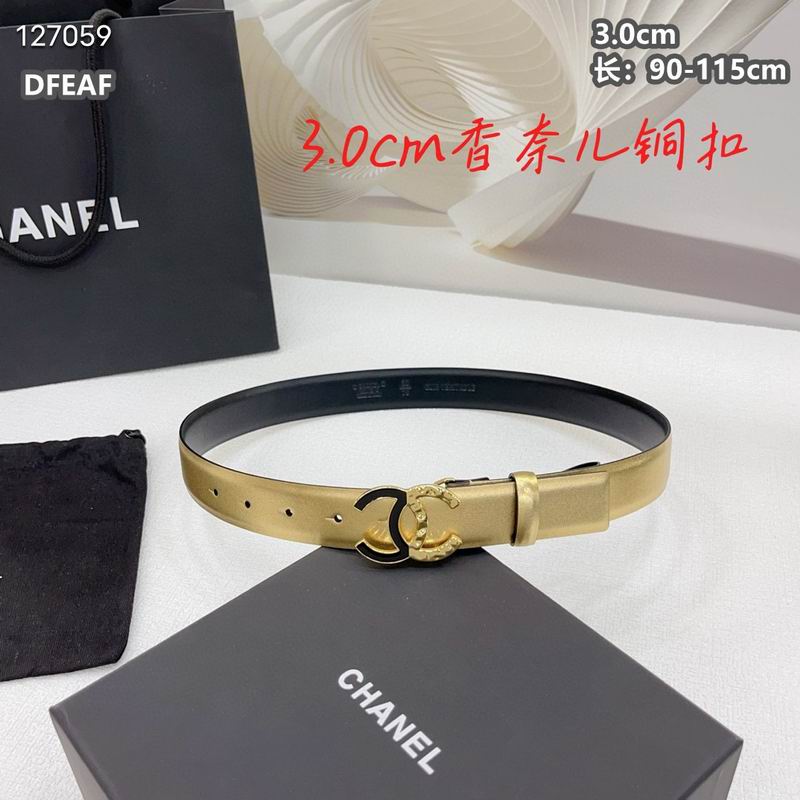Chanel belt 30mmX90-115cm 8L35